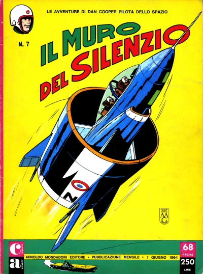 Cover of Dan Cooper: Il muro del silenzio