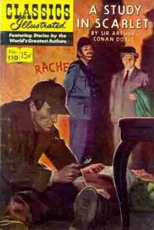 Cover of A Study in Scarlet