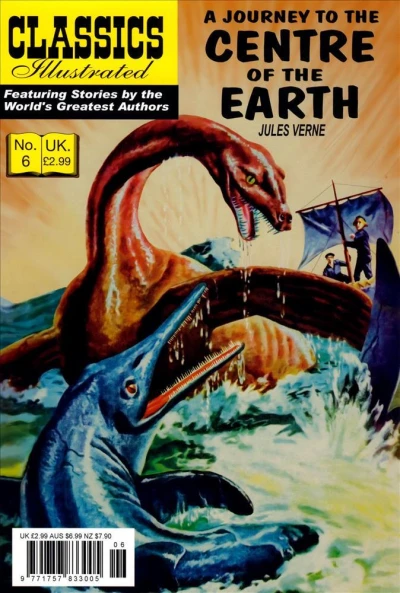 Cover of A Journey to the Centre of the Earth