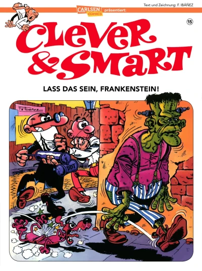 Cover of Lass das sein, Frankenstein!
