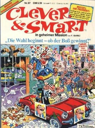 Cover of Die Wahl beginnt - ob der Boß gewinnt?