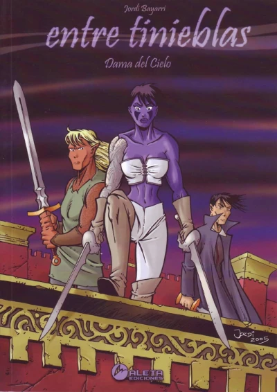 Cover of Entre tinieblas 2: Dama del cielo