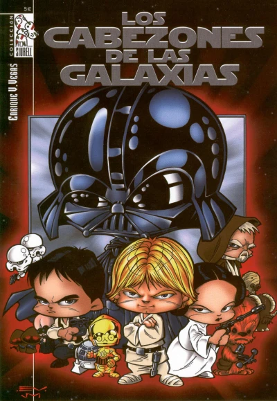 Cover of Los cabezones de las galaxias