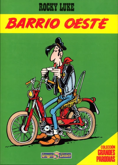 Cover of Rocky Luke: Barrio oeste