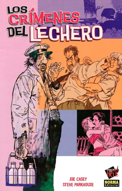 Cover of Los crímenes del lechero