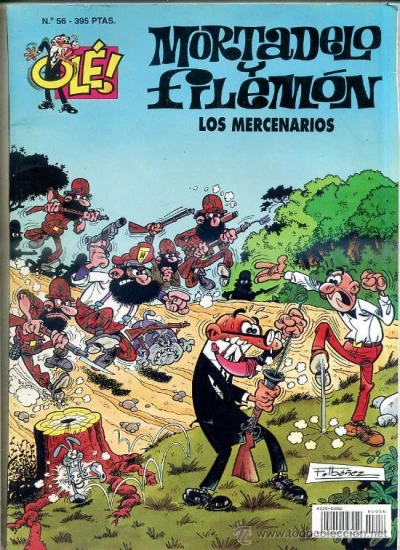 Cover of Los mercenarios