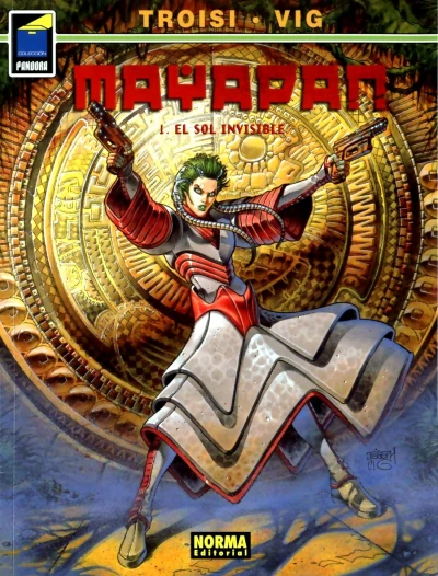 Cover of Mayapan 1: El sol invisible