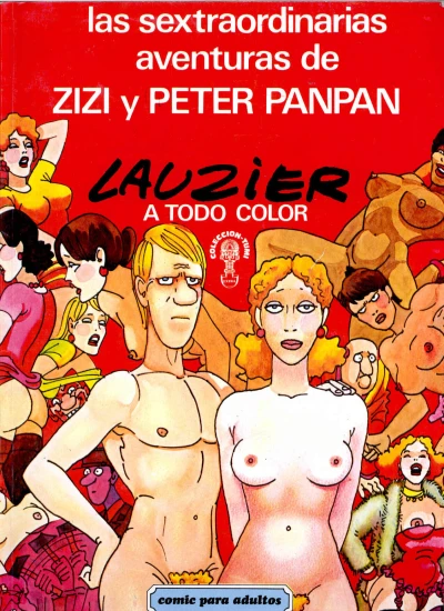 Cover of Las sextraordinarias aventuras de Zizi y Peter Panpan