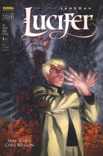 Cover of Lucifer: Seis Cartas Sobre la Mesa 1 de 2