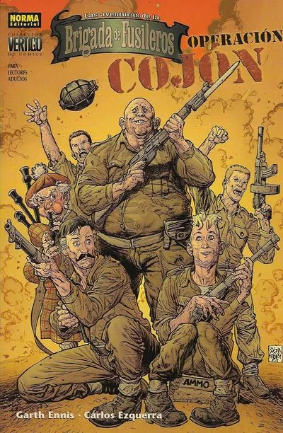 Cover of Las Aventuras de la Brigada de Fusileros: Operación Cojón