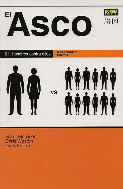 Cover of El Asco: 01. Nosotros Contra Ellos