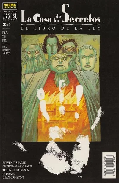 Cover of La Casa de los Secretos: El Libro de la Ley 3 de 3