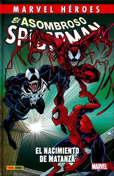 Cover of El asombroso Spiderman: El nacimiento de matanza