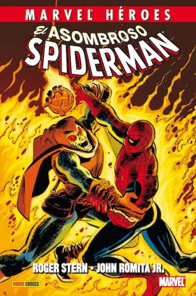 Cover of El asombroso Spiderman de Roger Stern y John Romita Jr.