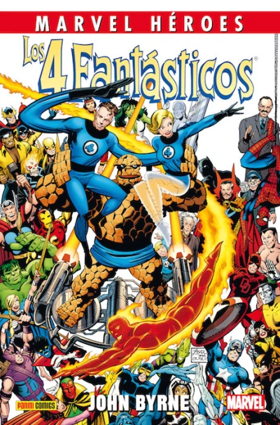 Cover of Los 4 Fantásticos de John Byrne 1