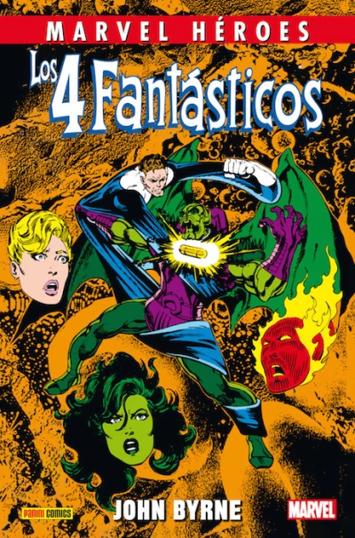 Cover of Los 4 Fantásticos de John Byrne 4