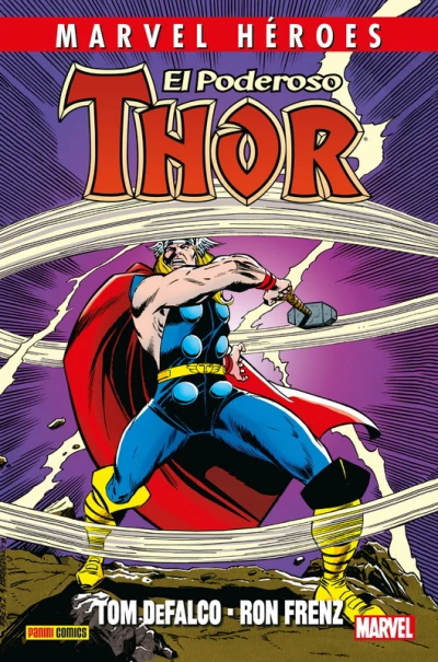 Cover of El poderoso Thor de DeFalco y Frenz 1