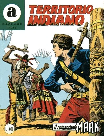 Cover of Territorio Indiano