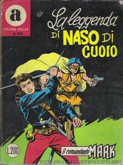 Cover of La Leggenda di Naso di Cuoio
