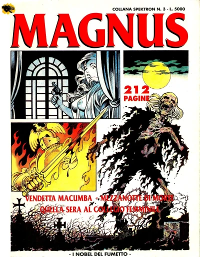 Cover of Magnus: Vendetta Macumba; Mezzanotte di morte; Quella sera al collegio femminile