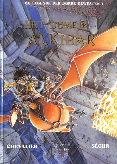 Cover of De legende der dorre gewesten 1: Het domein van Alkibar