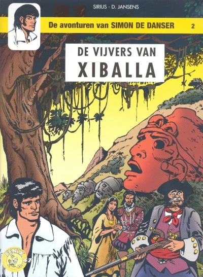 Cover of De avonturen van Simon de danser 2: De vijvers van Xiballa