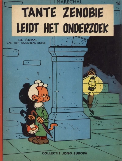 Cover of Tante Zenobie leidt het onderzoek