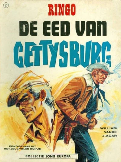 Cover of Ringo de Eed van Gettysburg