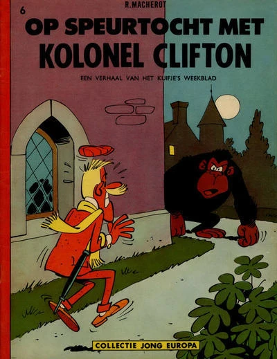 Cover of Op speurtocht met Kolonel Clifton