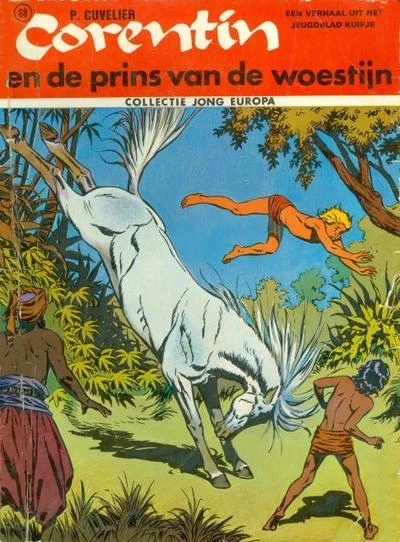 Cover of Corentin en de prins van de woestijn