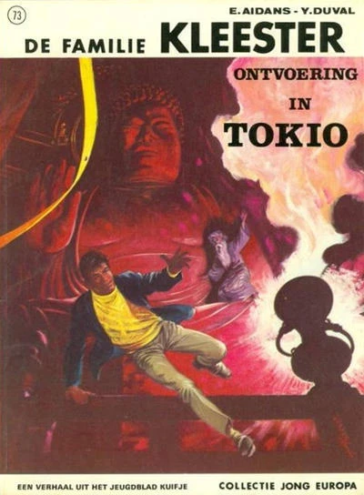 Cover of De Familie Kleester Ontvoring in Tokio