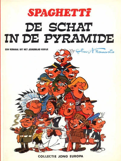Cover of Spaghetti De Schat in de Pyramide