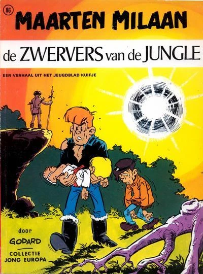Cover of Maarten Milaan de Zwervers van de Jungle