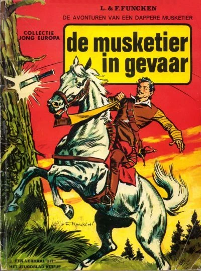Cover of De musketier: De musketier in gevaar