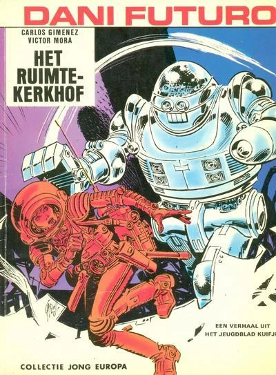 Cover of Dani Futuro: Het ruimtekerkhof