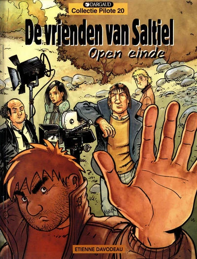 Cover of De vrienden van Saltiel: Open einde
