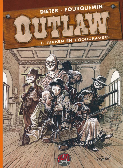Cover of Outlaw 1: Jurken en doodgravers