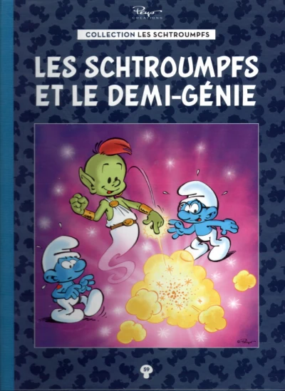 Cover of Les Schtroumpfs et le demi-génie