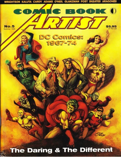 Cover of DC Comics 1967-74: The Daring & The Different