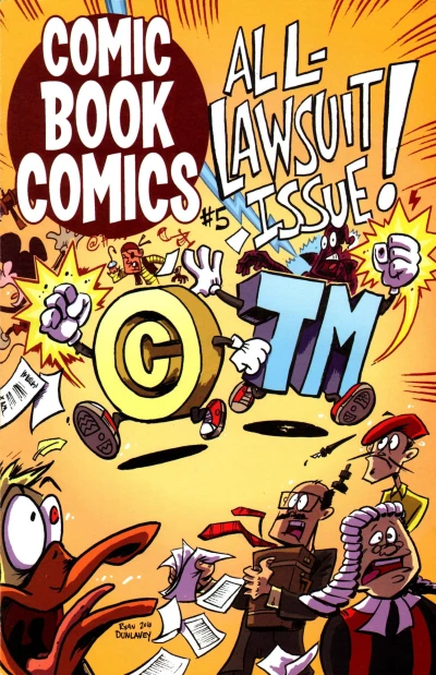 Cover of All-Lawsuit Issue!