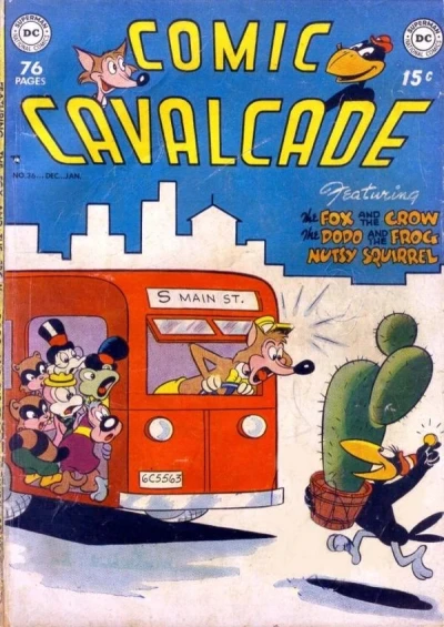 Cover of Comic Cavalcade