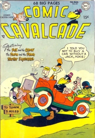 Cover of Comic Cavalcade