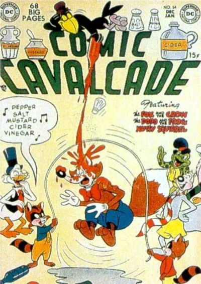 Cover of Comic Cavalcade