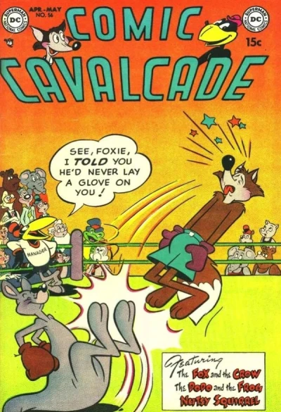 Cover of Comic Cavalcade