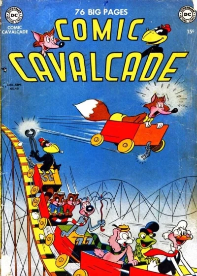 Cover of Comic Cavalcade