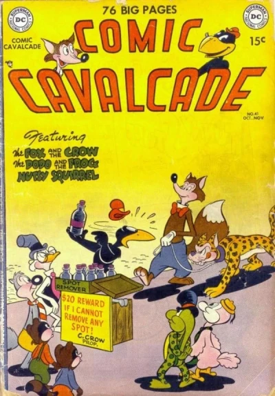 Cover of Comic Cavalcade