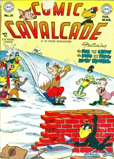 Cover of Comic Cavalcade
