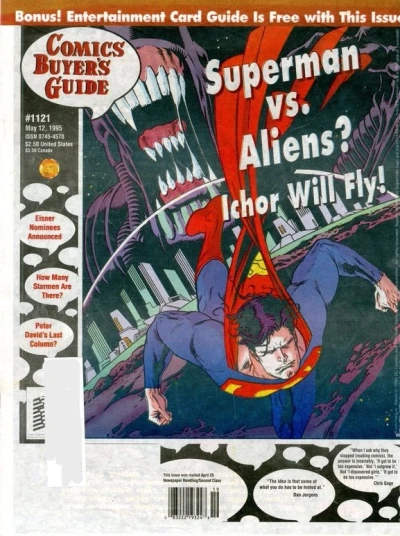Cover of Superman vs. Aliens?