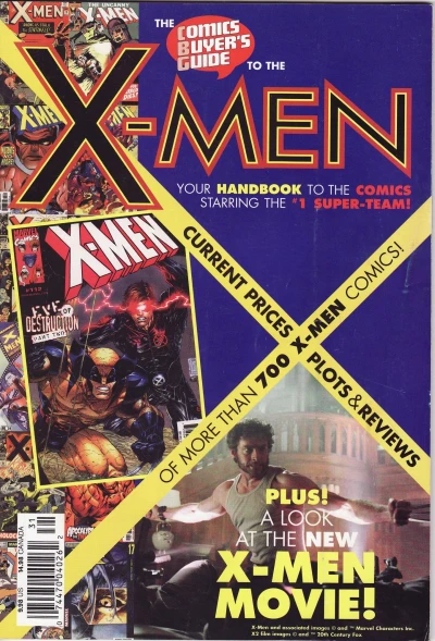 Cover of The Comics Buyer's Guide to the X-Men
