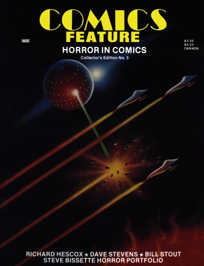 Cover of Horror In Comics